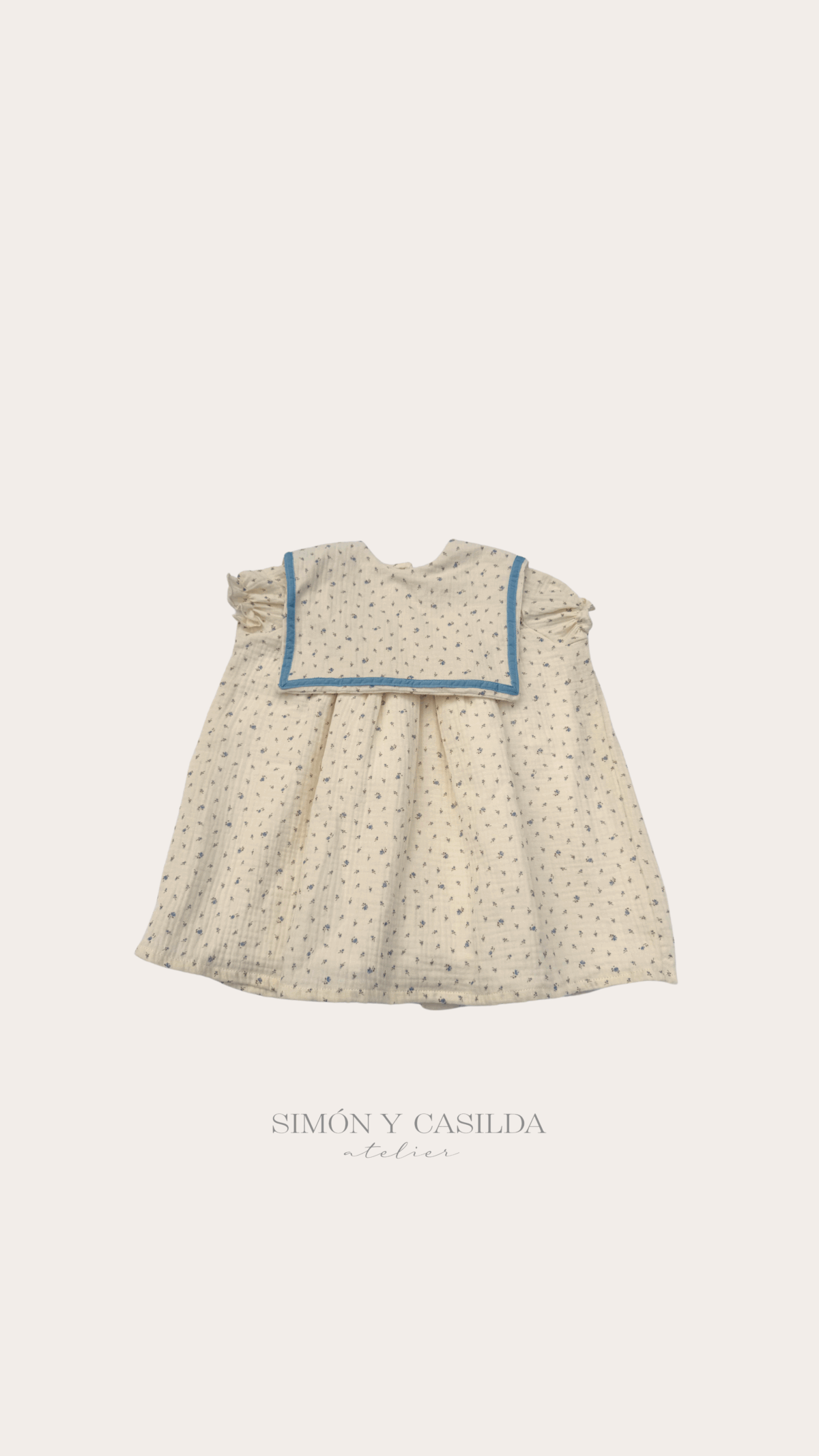 Vestido + cubrepañal ISABEL