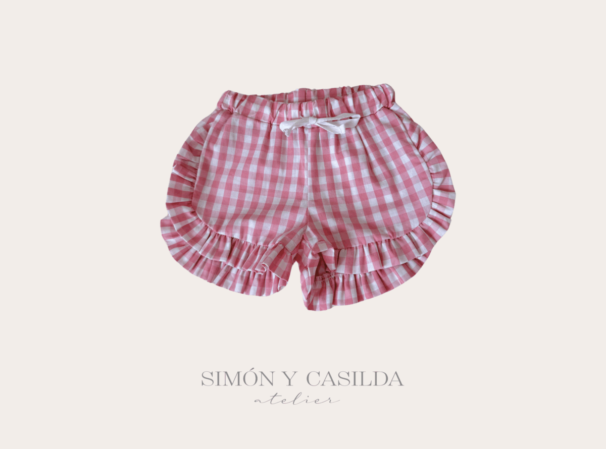 Short niña con volante Sicilia